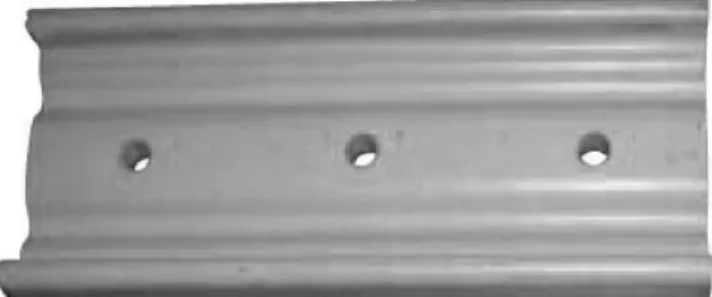 Fig.  2  Photo  of  GFRP  rebar  used  in  this  study 2.  촉진열화  환경 GFRP  복합재료  클랩핑  플레이트의  내구성능을  평가하기  위하 여  7가지의  환경조건을  고려하였으며  촉진환경에  노출하였다