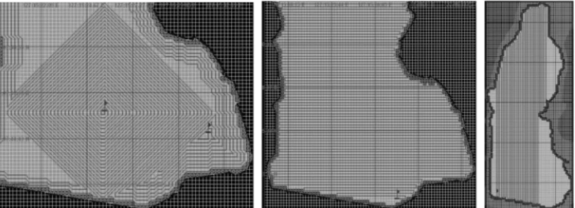 Fig.  9  Search  screen  of  boundary  grid