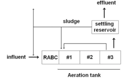 Fig. 1. Schematic diagram of wastewater treatment system. 