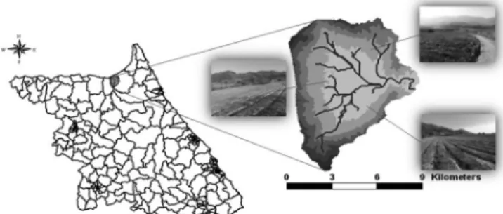 Fig.  1  Location  of  the  Hae-an  myeon  watershed