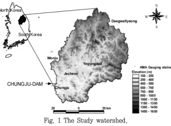 Fig.  1  The  Study  watershed.