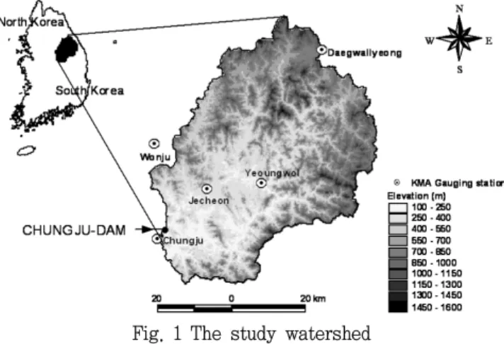 Fig.  1  The  study  watershed