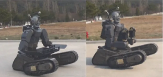 Fig. 1. Rescue robot (HURCULES)