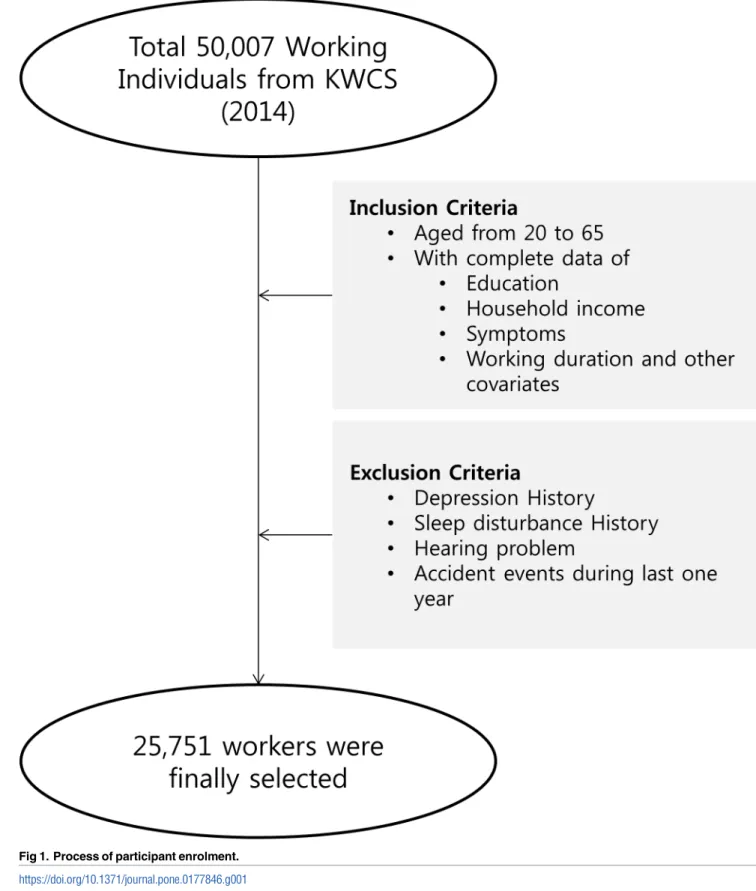 Fig 1. Process of participant enrolment.