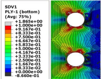 Fig.  16  Fiber  Tensile  Failure  Mode      of  Double  Bolted  Composite  Joint