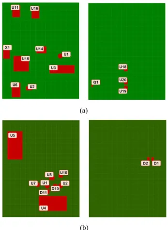 Fig.  3  Component  Position  of  APD  [(a)  Control  Board,  (b)  Power  Board]