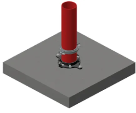Figure 7. Prototype and installation example.