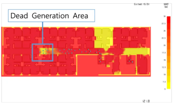 Figure 4. New areas where additional casualties occurs.
