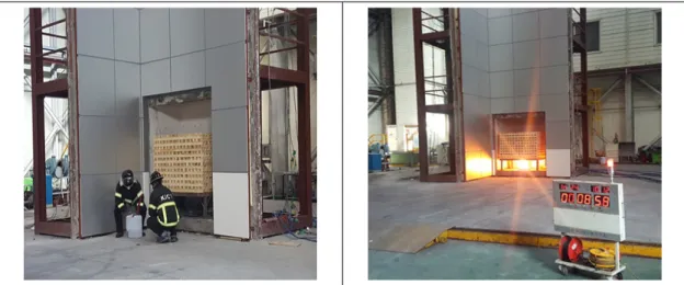 Figure 11. Test preparation and ignition.