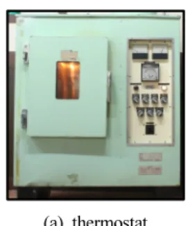 Figure 2. Photograph of experimental samples with accelerated degradation.