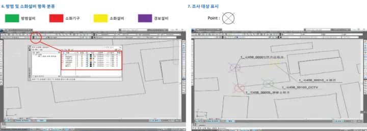 Figure 7. Result of CAD database to wooden heritage zone (Buseoksa)_1.
