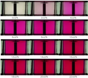 Fig. 3. Image used for color-to-concentration calibration