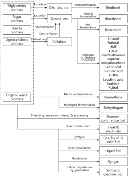 Fig. 1 Schematic diagram of biorefinery (adapted from [3])