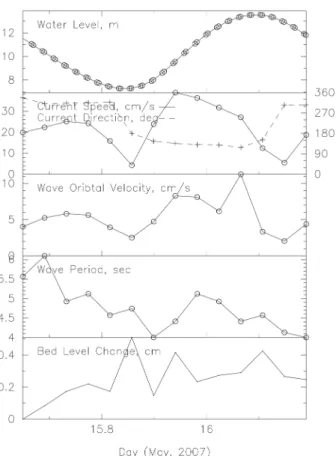 Fig.  2.  Environmental  conditions  during  the  field  experi- experi-ment  on  May  15-16,  2007.