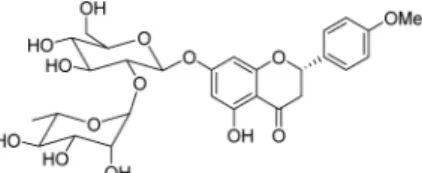 Fig. 1. Chemical Structure of Poncirin