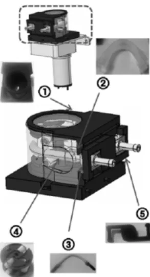 Fig. 1 Model of peristaltic pump