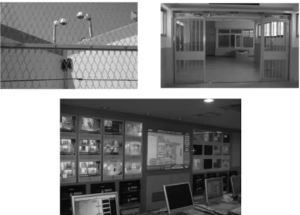 Figure 8. Picture of an electrical security system with automatic locking/unlocking device.