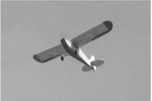 Fig. 17 Flight test of UAV