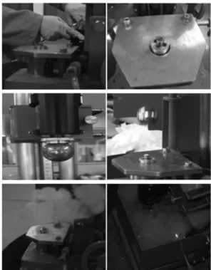 Figure 9.  Impact test in domestic.