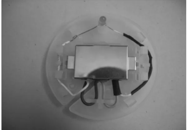 Figure 4.  Module construction state of PTC thermistors.