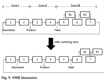 Fig. 9. SMB bioreactor.
