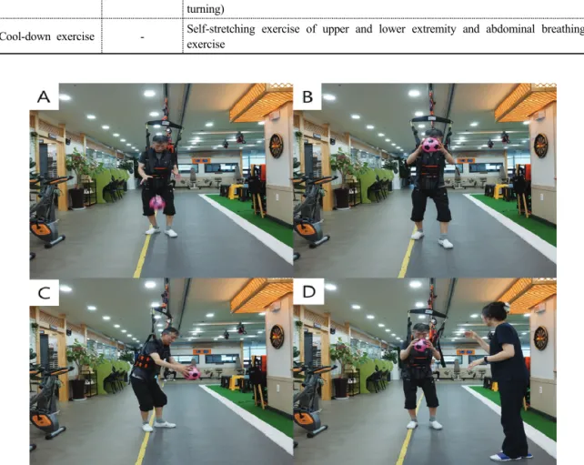 Table 2. Dual task gait training program