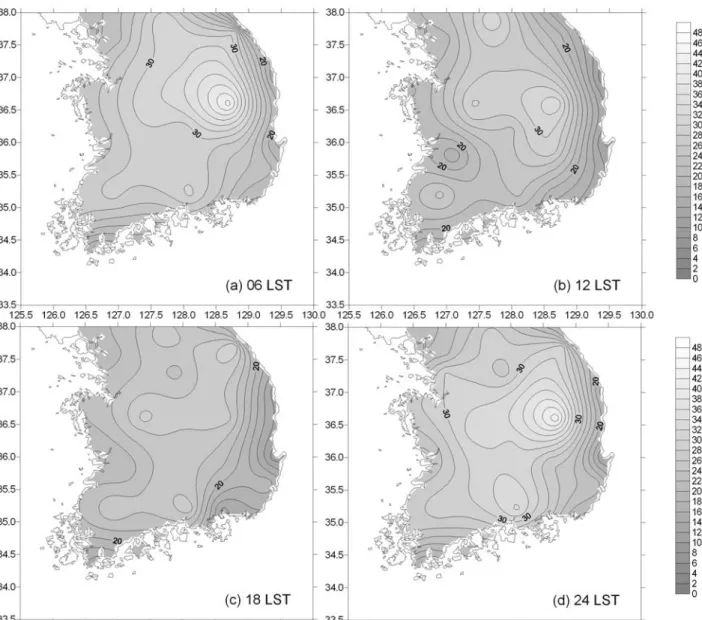 Figure 4. Same as Figure 3 except for autumn.