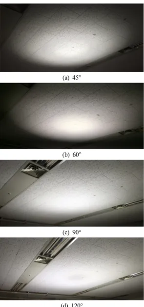 Fig. 17 Light source shape of COB LED high bay 온도 70°C를 확인하였다. 그 외의 부속품으로는 3D 프린터를 사 용하여 Fig