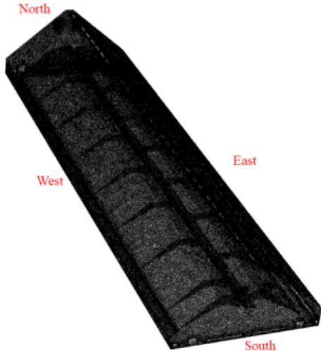 Fig.  3.  Mesh  of  coal  storage  shed