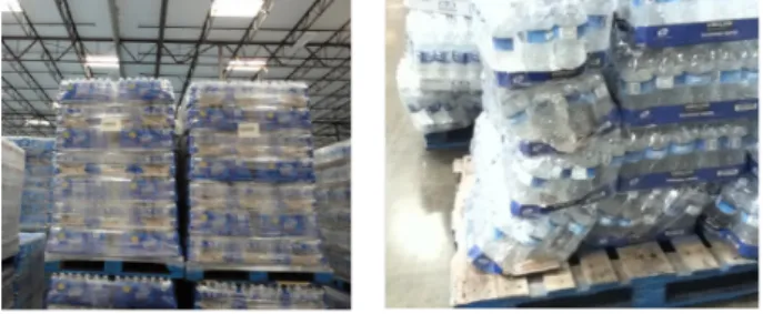 Fig. 1 Bottles stored in warehouses [1]