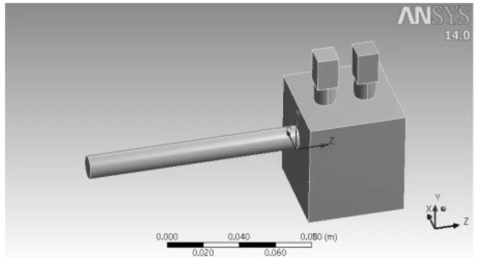 Fig. 1 Preliminary investigation of study for boring bar  Fig. 2 Model of FEM analysis 