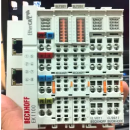 Fig. 19 EtherCAT coupler combining of terminals Fig. 20 scenario of experiment제어를 수행하기 위해서 개인용 컴퓨터(PC)를 사용하여 프로그래밍 한다