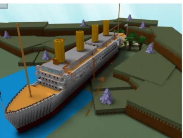 Fig. 10. Building old ship in Metaverse[31]