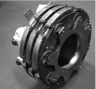 Fig. 1     brake disk for air craft, developed at DACC 크 브레이크 ,  활주로와 타이어 사이의 마찰에 의해 열에너지 형태로 소비하게 된다