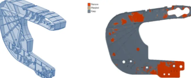 Fig. 5 Definition of design variables for DOE