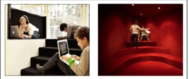 Fig. 2. Individual space appearance such as 'the wave'                 Sources:  Rosanbosch  Studio  Homepage[25]