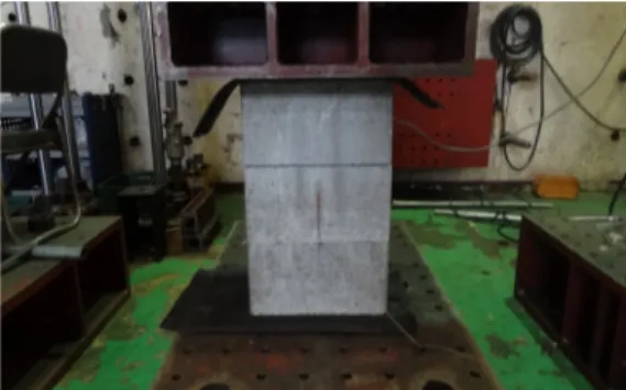 Table  1.  Mix  design  of  concrete  block 