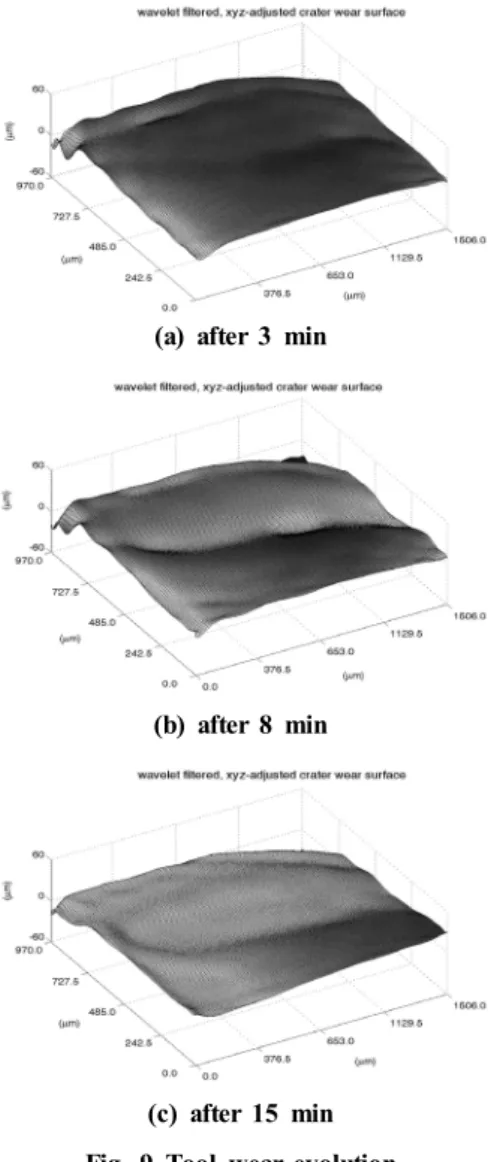 Fig. 7 Constructed wear volume