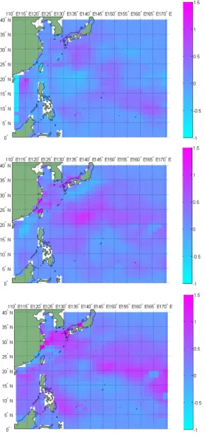 Figure 4. Distribution of GPI corresponding to historical  typhoon genesis point