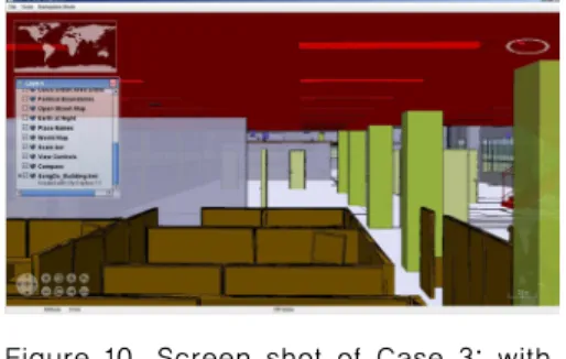 Figure 11. Experiment result: Frame per second over time for each case