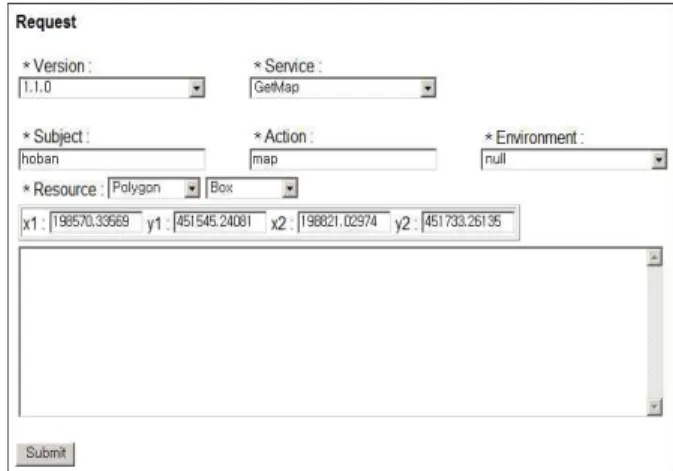 Table  2.  Component  of  GeoXACML  Policy