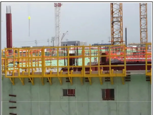 Fig.  7.  MDW  concrete  pouring                      4.  결론 본 연구에서는 건설산업에서 안전사고를 줄이기위해 도입한 설계안전성검토에 대한 기본개념과 선행연구를 고찰하였다