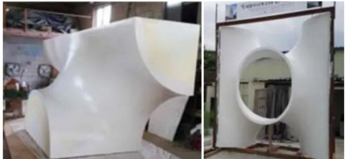 Figure 1. EPS form &amp; mock-up for Hanabank remodeling work