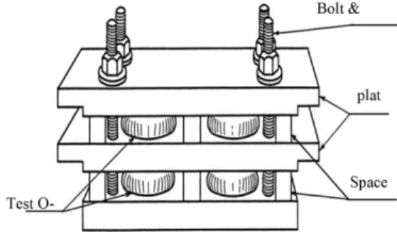 Fig. 1. Diagram of compression set.