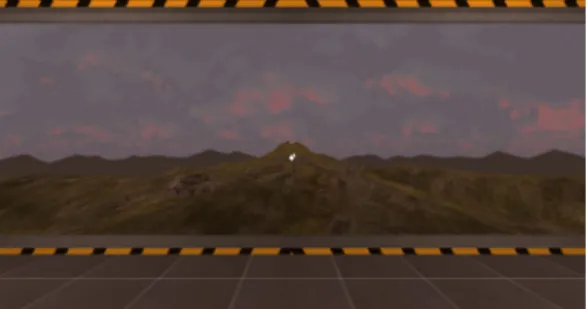 Fig. 1. Real terrain based 3D model for Baekdu mountain