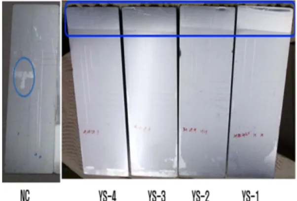 Fig. 4. Insert position of fuel rod. Fig. 5. Graph of load test at high load position.