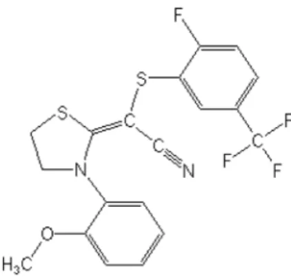 Fig. 1. Structure of flutianil.