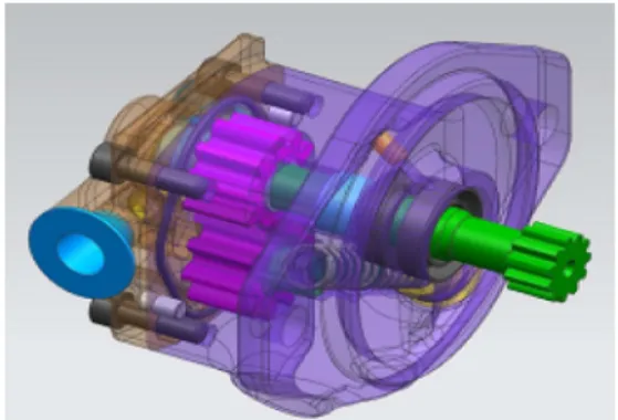 Fig. 5. Scratch mark of pump inner housing during early starting.