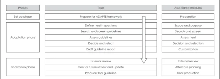 Fig. 1. Outline of the ADAPTE process.