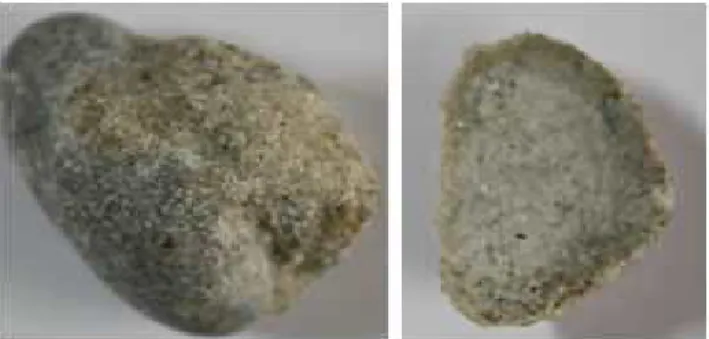 Figure 1. Recycled aggregate and the detached mortar 3.2 실험 방법
